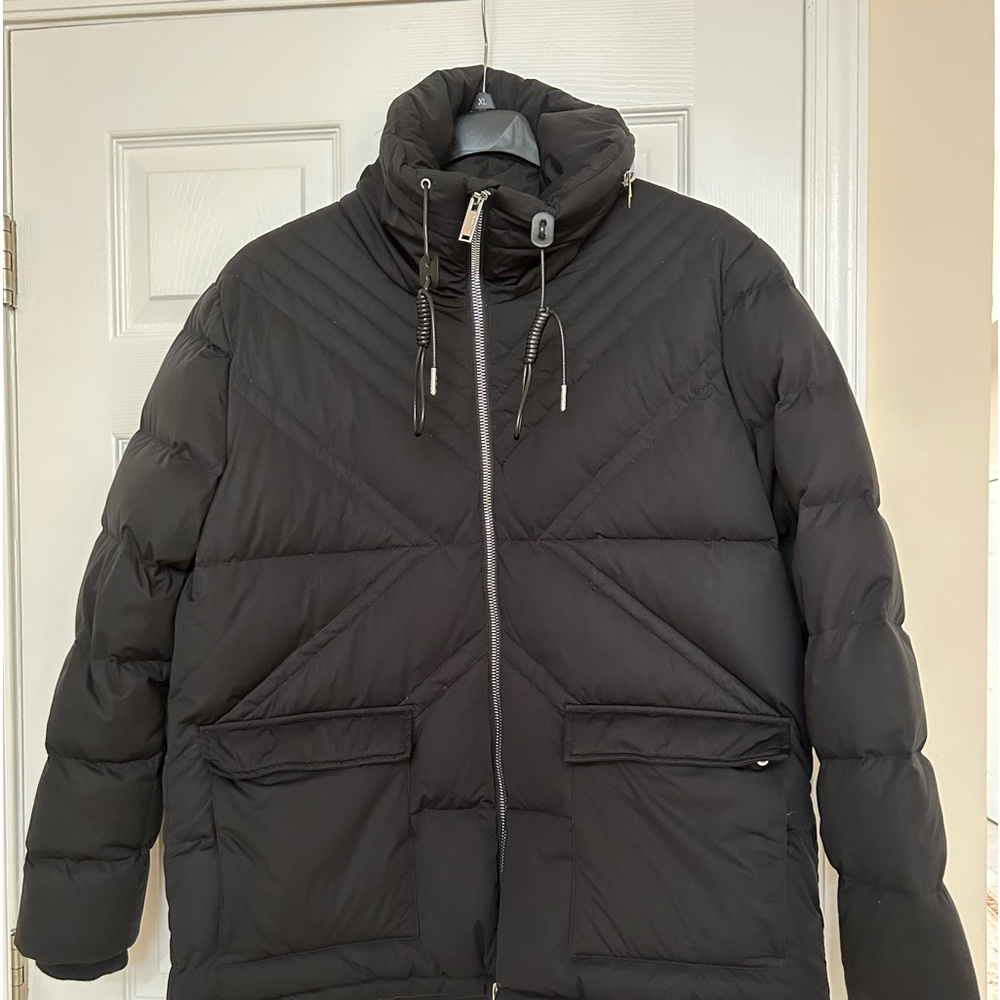 Men -black puffer ,winter jacket